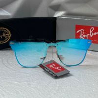 Ray-Ban RB3576 дамски слънчеви очила сини огледални , снимка 6 - Слънчеви и диоптрични очила - 45430173