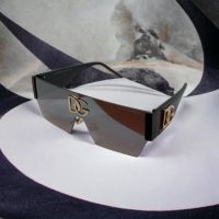 Унисекс слънчеви очила сиви огледални Dolce & Gabbana реплика, снимка 1 - Слънчеви и диоптрични очила - 45572864