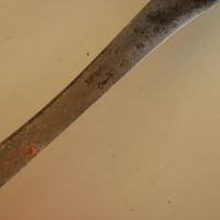 Стар български нож с надпис на острието, снимка 2 - Ножове - 45483699