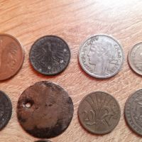 Лот стари български и чужди монети , снимка 2 - Нумизматика и бонистика - 45707089
