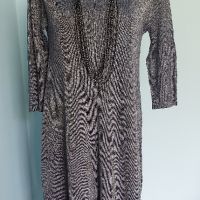 Сребриста рокля тип туника "Esmara" / голям размер , снимка 2 - Рокли - 45075260