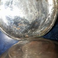 Стара сребърна рамка от часовник, снимка 6 - Антикварни и старинни предмети - 45161553