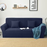 Еластичен калъф за диван "Комфорт", тъмно синьо, снимка 7 - Други - 44977954