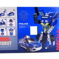 Робот трансформърс полицейска кола (Transformers), снимка 2 - Коли, камиони, мотори, писти - 45712380