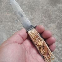 Стар Мултифункционален Туристически джобен ловено-рибарски нож Decora -Solingen, снимка 7 - Антикварни и старинни предмети - 45569394