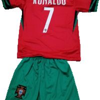 Екип Роналдо с калци Cr7 португалия Portugal Ronaldo тениска шорти и чорапи Европейско 2024, снимка 4 - Футбол - 45178176