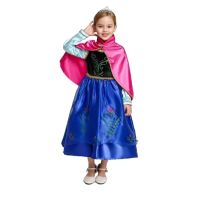 Детска Рокля на принцеса Анна от Замръзналото кралство, снимка 3 - Детски рокли и поли - 45651537