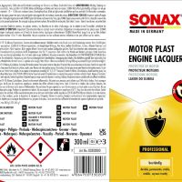 Спрей за почистване на двигател Sonax 543200 Engine & Cold Cleaner, 300 мл!, снимка 3 - Аксесоари и консумативи - 45201415