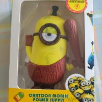 Чисто нова външна батерия Creative Cartoon MINION с капацитет 8800 mAh, снимка 1 - Външни батерии - 45870132