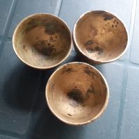 Три стари бронзови зарфа - зарф, бронз, месинг, снимка 4 - Антикварни и старинни предмети - 45918252