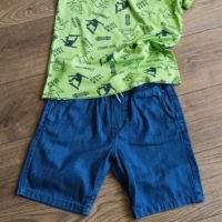 ZARA и H&M къси дънки и тениски за момче, снимка 7 - Детски къси панталони - 46192342