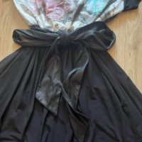 Нова черна рокля с изрязан гръб, снимка 4 - Рокли - 44873975