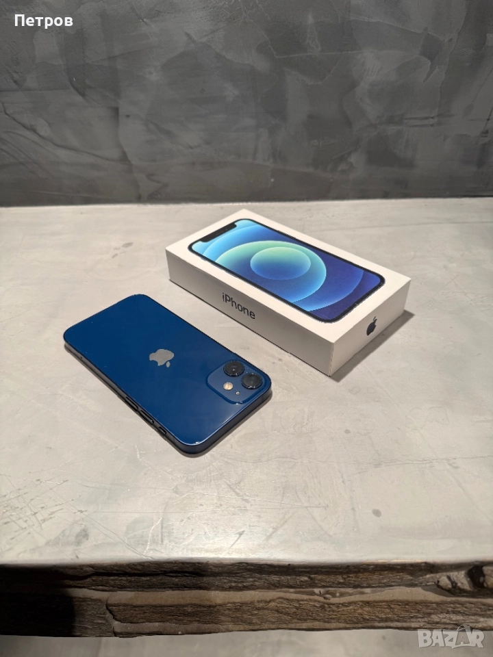 КАТО ЧИСТО НОВ Iphone 12 mini blue, снимка 1
