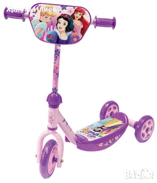 Детска тротинетка DISNEY Princess Принцесите с 3 колела, снимка 1