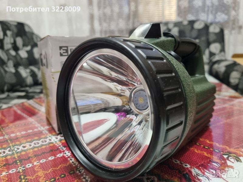 Акумулаторен фенер EMOS 10W LED, снимка 1