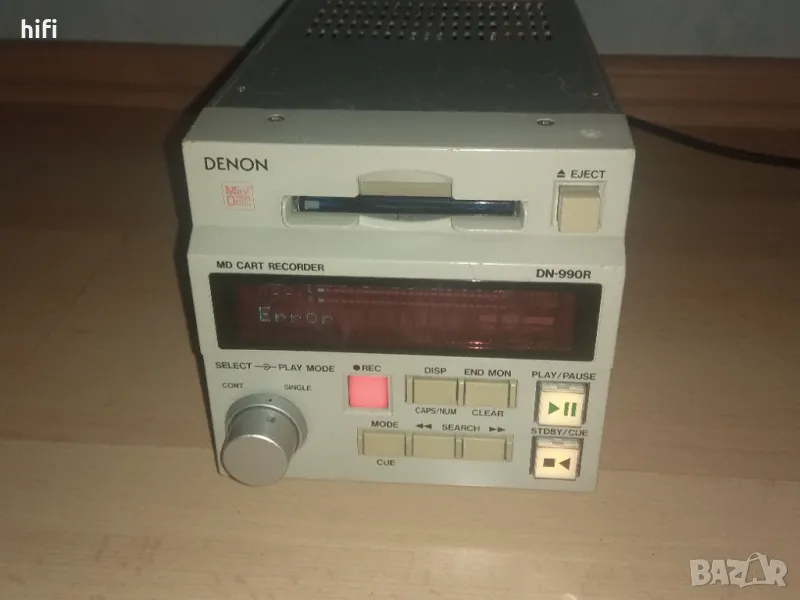 Професионален минидиск плейър Denon DN-990R, снимка 1