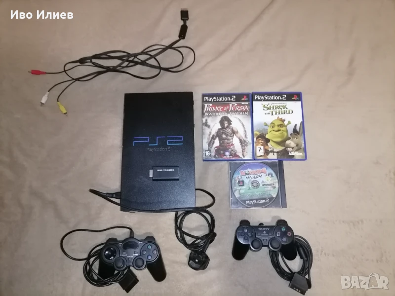 Sony PlayStation 2 Fat - комплект с игри и аксесоари, снимка 1