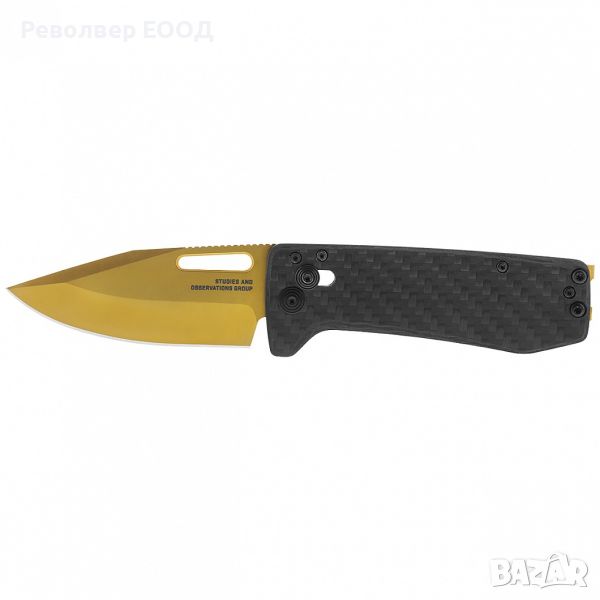 Сгъваем нож SOG Ultra XR, в цвят Carbon/Gold - 7,1 см, снимка 1