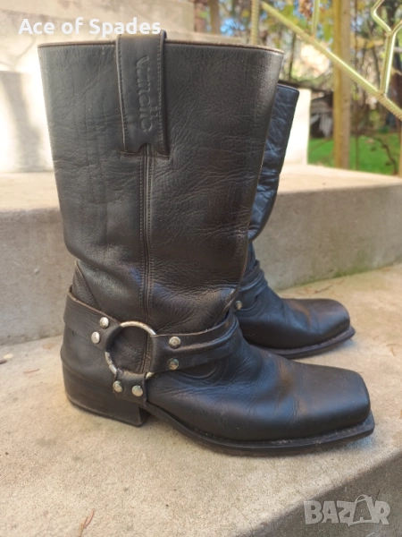 N42 Мъжки Рокерски Каубойски Ботуши, снимка 1