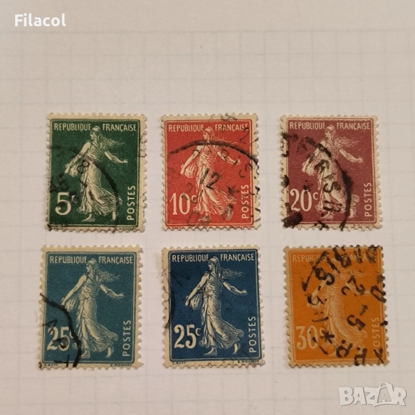 Франция 1906 година Сеяч, снимка 1