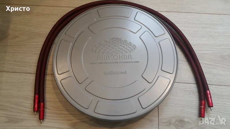 AudioQuest Anaconda interconnect rca - 0.75m., снимка 1