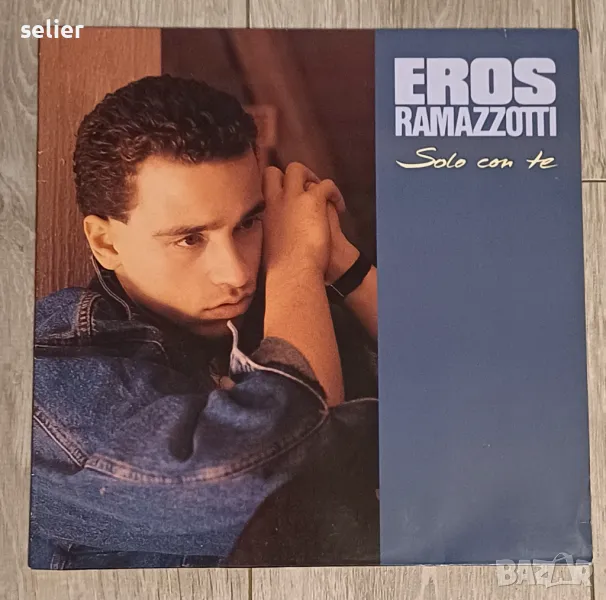 EROS RAMAZZOTTI MAXI SINGLE 12 Немско издание 1988г Плочата е с 3 песни Състояние VG+ Цена:30лв, снимка 1