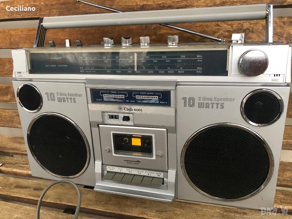 Радиокасетофон  Club 6001(Germany)!, снимка 1