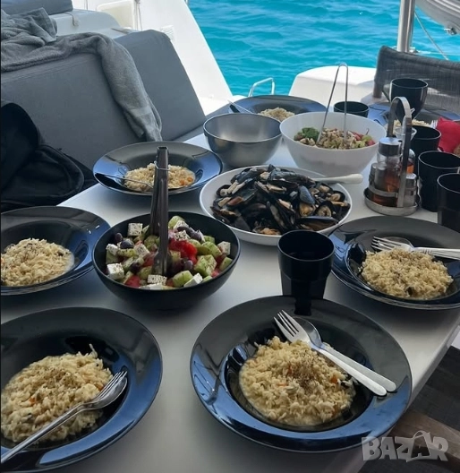 Черно-бял сервиз за хранене от 19 части Luminarc Lea Black & White, снимка 1