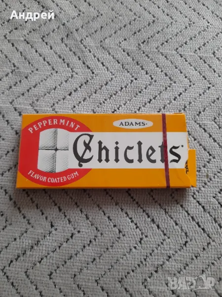 Опаковка от дъвка Chiclets, снимка 1