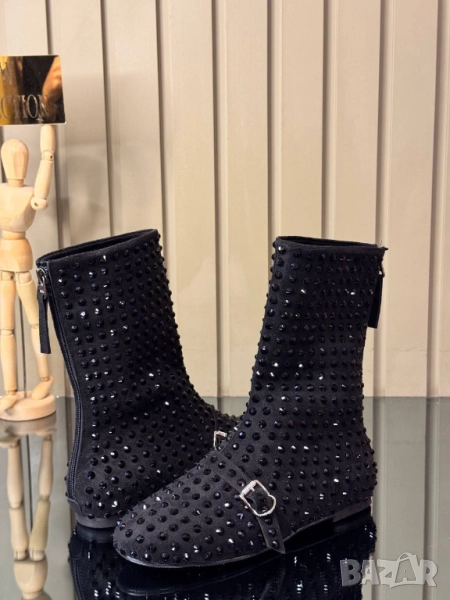 дамски боти с камъни, снимка 1