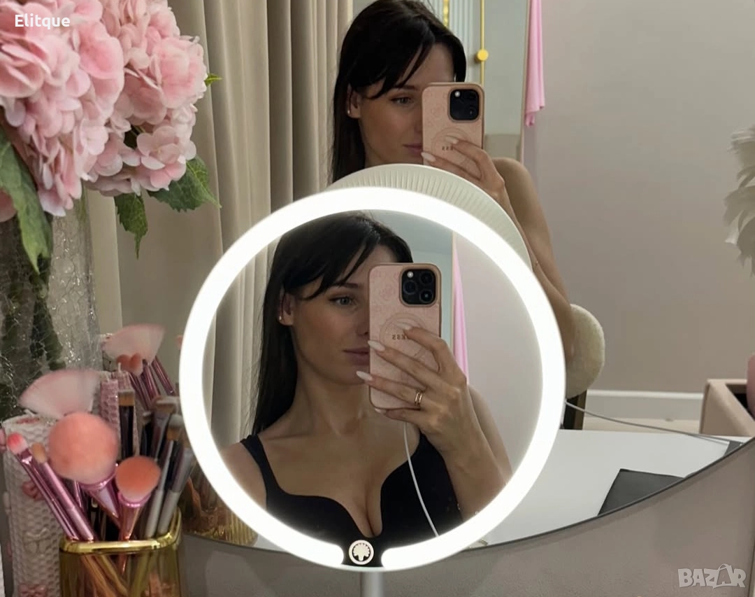 LED козметично огледало със сензорно управление, снимка 1