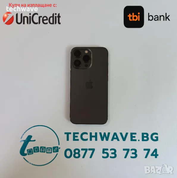 Apple iPhone 13 Pro 128GB Graphite, снимка 1