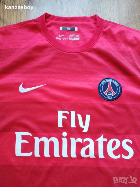Nike Paris Saint Germain Fly Emirates - страхотна футболна тениска L, снимка 1