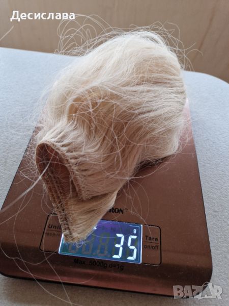 Руса коса 70 см на треса ЛУКС, снимка 1