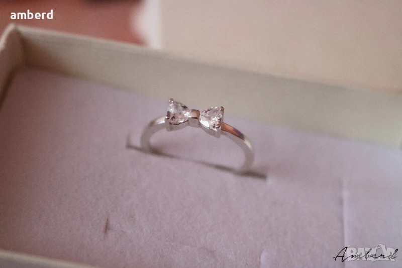 Уникален сребърен пръстен - модел R070, снимка 1