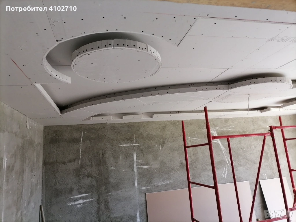  Монтаж на гипсокартон , снимка 1