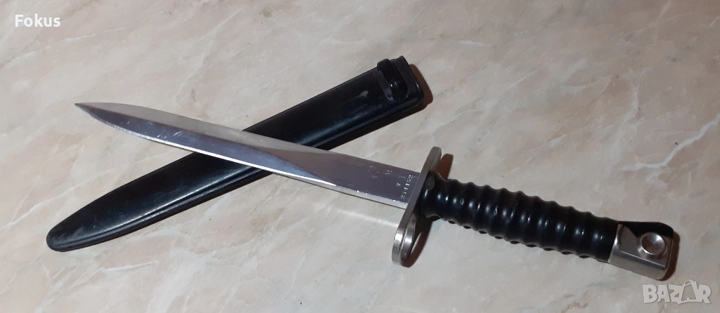 Щик нож тесак с кания, снимка 1