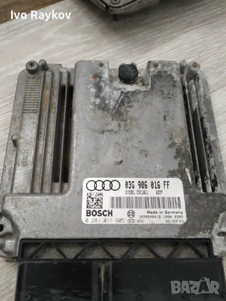 Компютър за двигател за Audi A3 8P 2.0TDI 140hp, 03G 906 016 FF, снимка 1