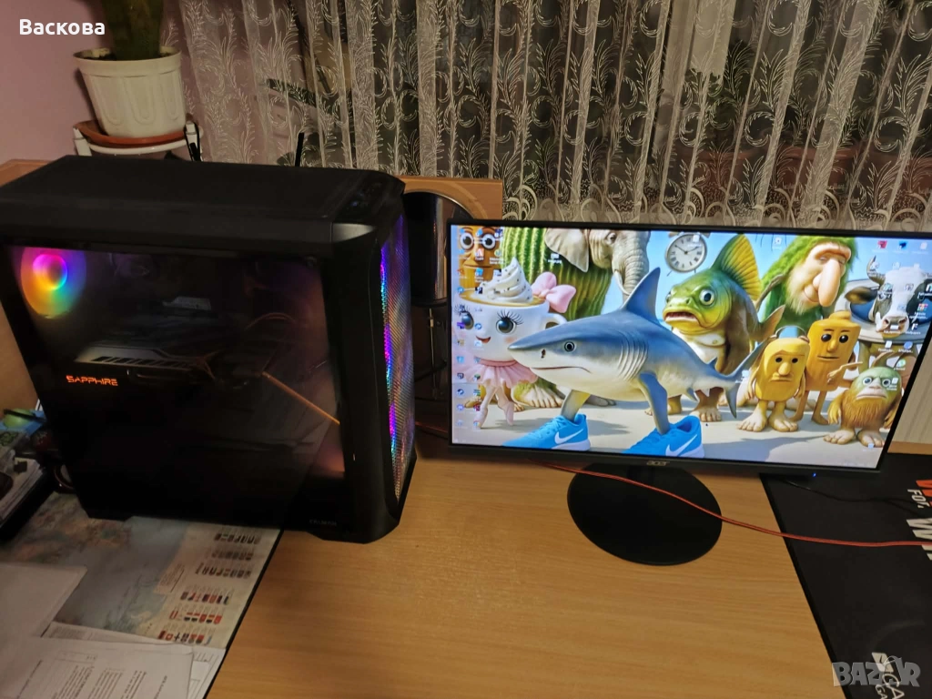 Компютър с монитор, снимка 1