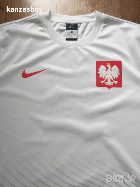  Nike 2016-17 Poland Basic Sample Home Shirt - мъжка футболна тениска КАТО НОВА М, снимка 1