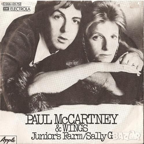 Грамофонни плочи Paul McCartney & Wings – Junior's Farm 7" сингъл, снимка 1