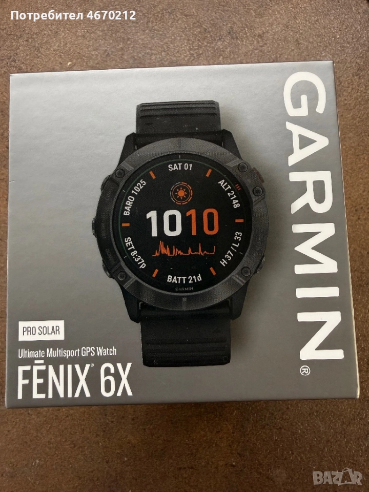Garmin 6 pro solar, снимка 1