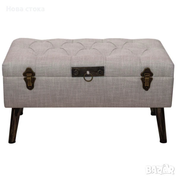 Табуретка тип куфар, 3 цвята, снимка 1