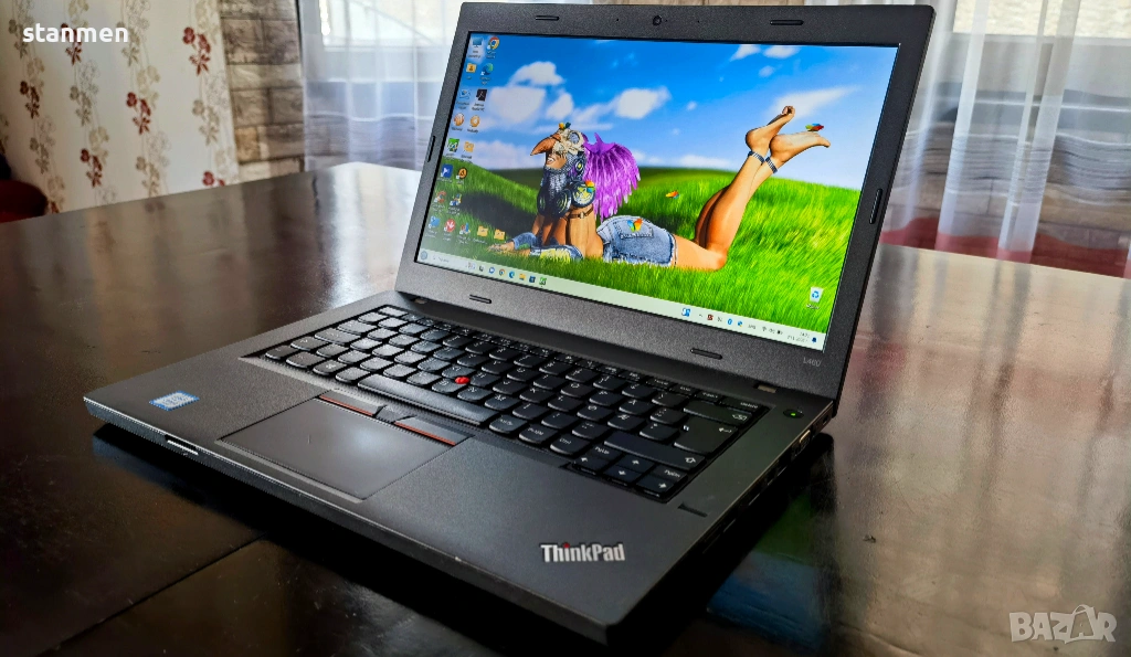 Продавам лаптоп Lenovo ThinkPad L460/IPSматFullHDсКам/4х2.4GhzТhr/8gbDDR4/SSD256gb/4чБат/Профилактир, снимка 1