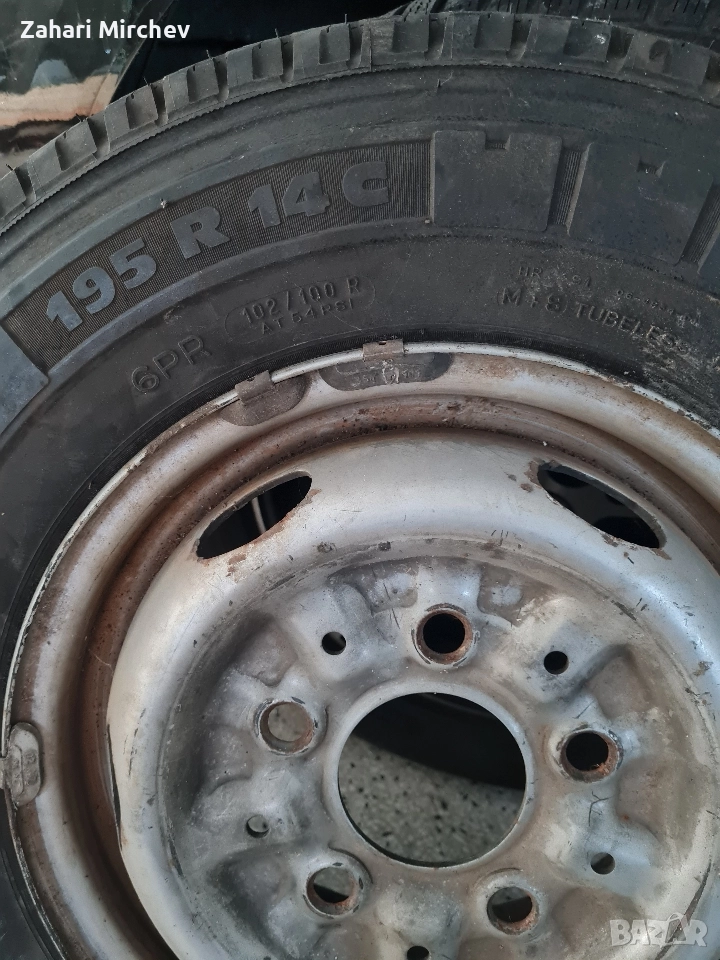 джанта с гума за мб100 , снимка 1