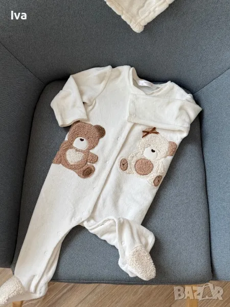 Ромпър майорал mayoral 70см с мечета, снимка 1