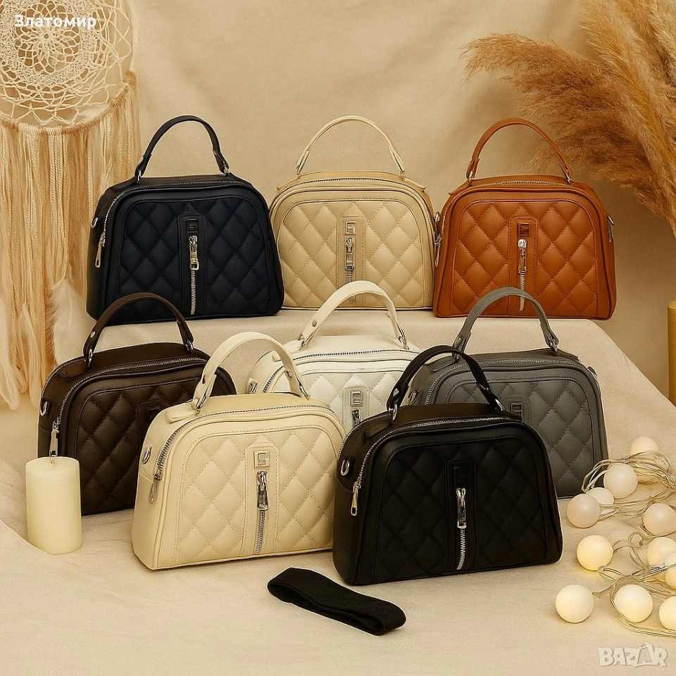 Ежедневна дамска чанта 2 в 1 – стил и удобство през целия ден, снимка 1