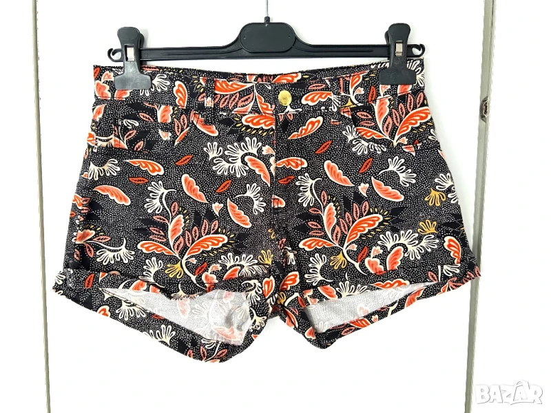Разпродажба на всичко! Летни дамски къси панталонки H&M размер S къси гащи, снимка 1