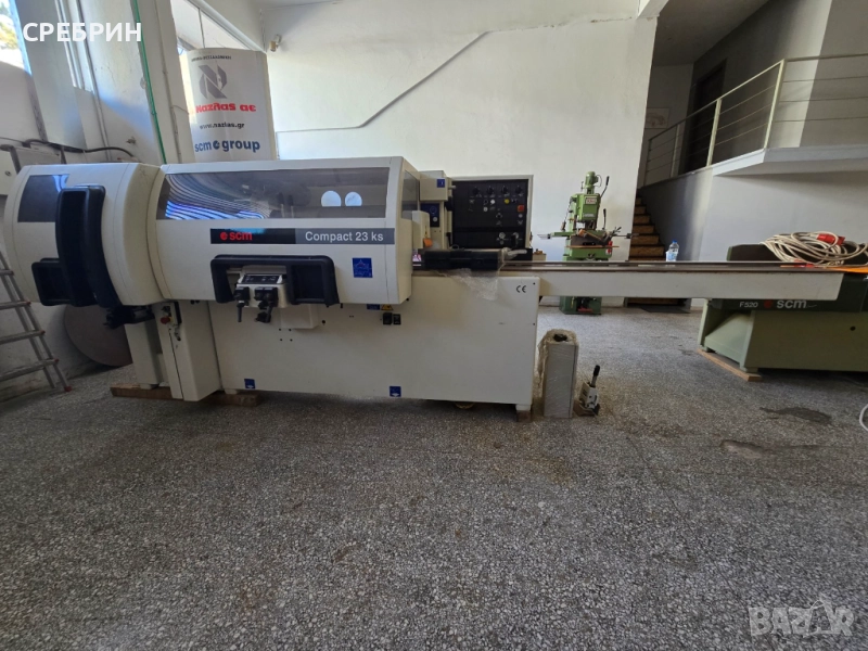 По заявка като нова четеристранка с 4 глави +1 универсална на 230 мм, марка SCM., снимка 1