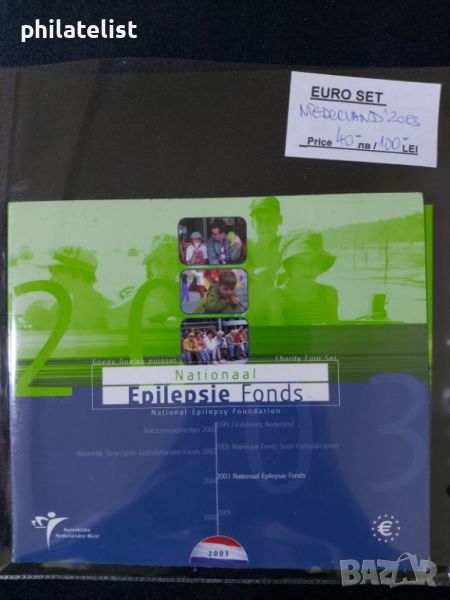 Нидерландия 2003 - Комплектен банков евро сет от 1 цент до 2 евро, снимка 1